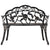 Galleria Design Bistro Bench 100cm Bronze Cast Aluminium