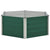 Galleria Design Raised Garden Bed 129x129x46 cm Galvanised Steel Green