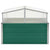 Galleria Design Greenhouse Green 100x100x77 cm Galvanised Steel