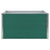 Galleria Design Raised Garden Bed 100x100x45 cm Galvanised Steel Green