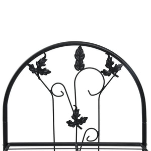 Galleria Design 3-Layer Plant Rack Black 52x28x128 cm Iron