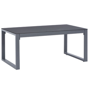 Galleria Design Coffee Table 90x50x40 cm Aluminium