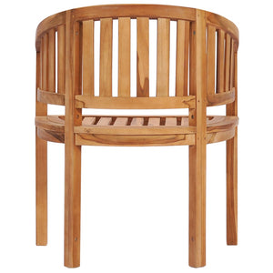 Galleria Design Banana Chairs 2 pcs Solid Teak Wood