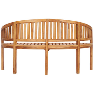 Galleria Design Banana Bench 151 cm Solid Teak Wood