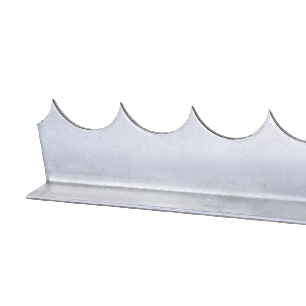 Galleria Design Wall Spikes 4 pcs 1 m Galvanised Steel