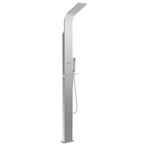 Galleria Design Outdoor Shower Stainless Steel Curved