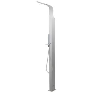 Galleria Design Outdoor Shower Stainless Steel Curved