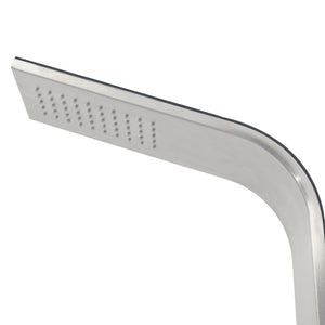 Galleria Design Outdoor Shower Stainless Steel Curved