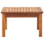 Galleria Design Garden Coffee Table 60x60x36 cm Solid Acacia Wood