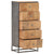 Galleria Design Drawer Cabinet 45x30x100 cm Solid  Reclaimed Wood