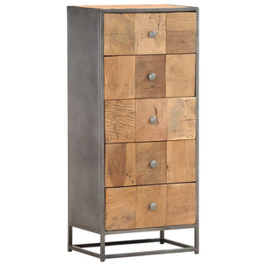 Galleria Design Drawer Cabinet 45x30x100 cm Solid  Reclaimed Wood