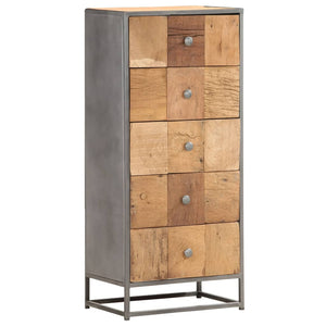 Galleria Design Drawer Cabinet 45x30x100 cm Solid  Reclaimed Wood