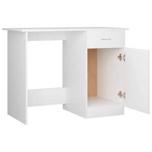 Galleria Design Desk White 100x50x76 cm Engineered Wood