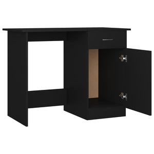 Galleria Design Desk Black 100x50x76 cm Engineered Wood