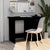 Galleria Design Desk Black 100x50x76 cm Engineered Wood