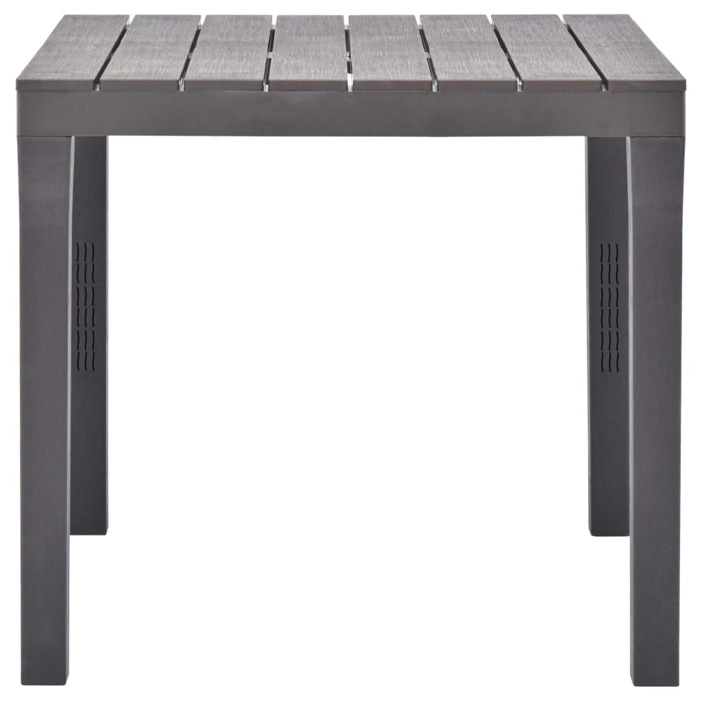 Galleria Design Garden Table Mocca 78x78x72 cm Plastic