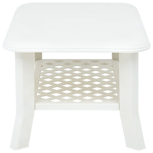 Galleria Design Coffee Table White 90x60x46 cm Plastic