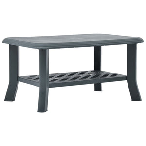 Galleria Design Coffee Table Green 90x60x46 cm Plastic