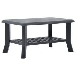 Galleria Design Coffee Table Anthracite 90x60x46 cm Plastic