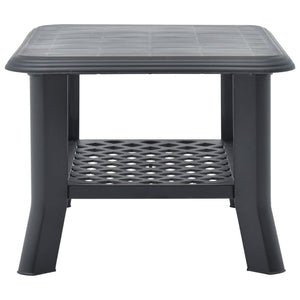 Galleria Design Coffee Table Anthracite 90x60x46 cm Plastic