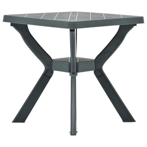 Galleria Design Bistro Table Green 70x70x72 cm Plastic