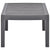 Galleria Design Garden Table Mocha 78x55x38 cm Plastic