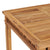 Galleria Design Garden Dining Table 80x80x80 cm Solid Teak Wood