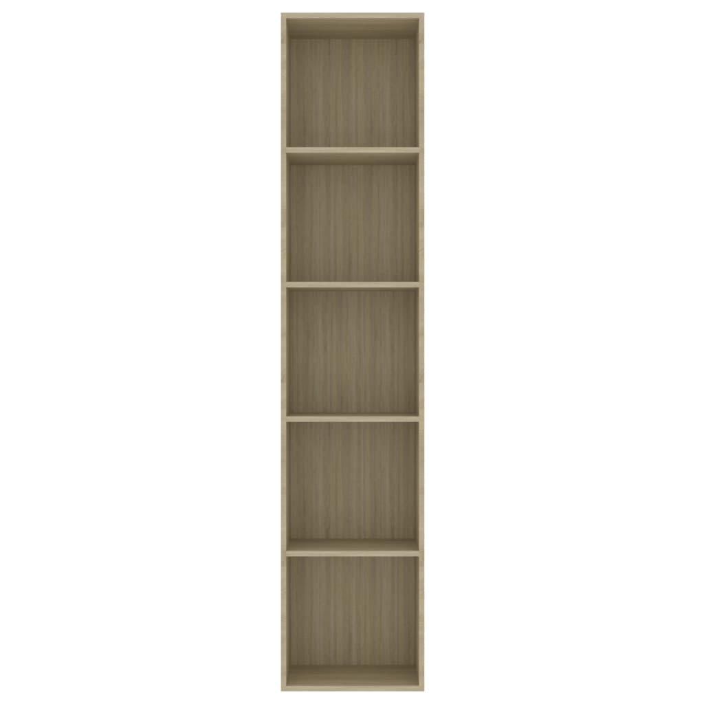 Galleria Design Book Cabinet Sonoma Oak 40x30x189 cm Engineered Wood