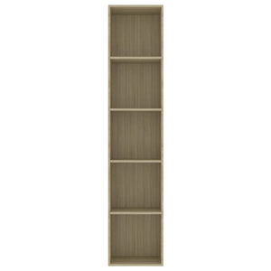 Galleria Design Book Cabinet Sonoma Oak 40x30x189 cm Engineered Wood