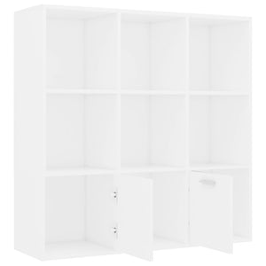 Galleria Design Book Cabinet White 98x30x98 cm Engineered Wood