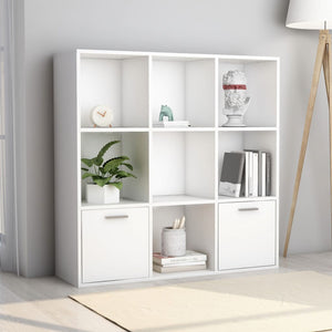 Galleria Design Book Cabinet White 98x30x98 cm Engineered Wood