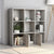 Galleria Design Book Cabinet Concrete Grey 98x30x98 cm Engineered Wood