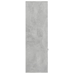 Galleria Design Book Cabinet Concrete Grey 98x30x98 cm Engineered Wood