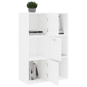 Galleria Design Storage Cabinet White 60x29.5x90 cm Engineered Wood