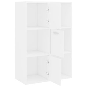 Galleria Design Storage Cabinet White 60x29.5x90 cm Engineered Wood