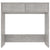 Galleria Design Desk Concrete Grey 80x40x75 cm Engineered Wood