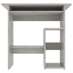 Galleria Design Desk Concrete Grey 80x45x74 cm Engineered Wood