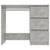 Galleria Design Desk Concrete Grey 90x45x76 cm Engineered Wood