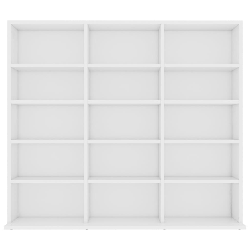 Galleria Design CD Cabinet White 102x23x89.5 cm Engineered Wood