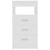 Galleria Design Drawer Cabinet White 40x50x76 cm Engineered Wood