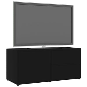 Galleria Design TV Cabinet Black 80x34x36 cm Engineered Wood