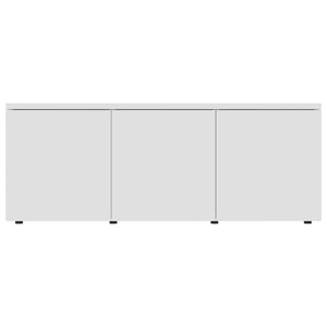 Galleria Design TV Cabinet White 80x34x30 cm Engineered Wood