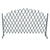 Galleria Design Trellis Fence Solid Firwood 1.8x1 m Grey