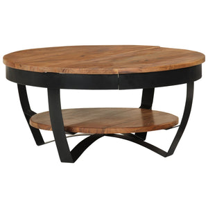 Galleria Design Coffee Table 65x65x32 cm Solid Acacia Wood