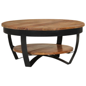 Galleria Design Coffee Table 65x65x32 cm Solid Acacia Wood