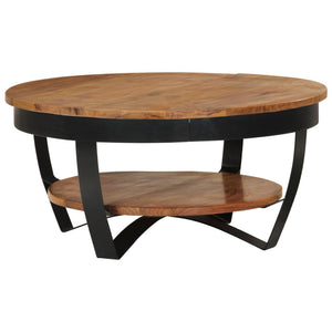 Galleria Design Coffee Table 65x65x32 cm Solid Acacia Wood