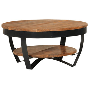 Galleria Design Coffee Table 65x65x32 cm Solid Acacia Wood