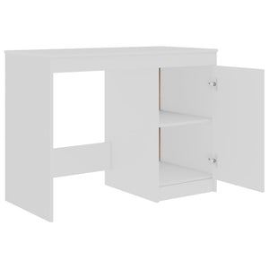 Galleria Design Desk White 140x50x76 cm Engineered Wood