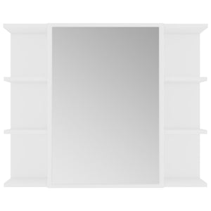 Galleria Design Bathroom Mirror Cabinet White 80x20.5x64 cm Engineered Wood