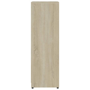 Galleria Design Bathroom Cabinet Sonoma Oak 30x30x95 cm Engineered Wood